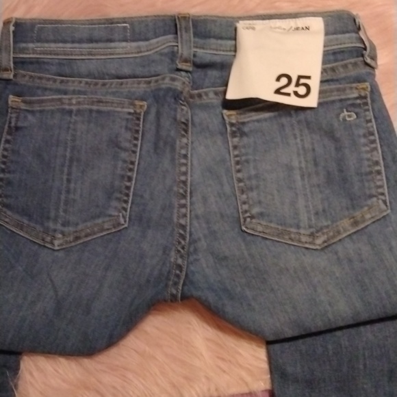 NWOT RAG & BONE CAPRI DENIM SIZE 25 - Picture 8 of 10